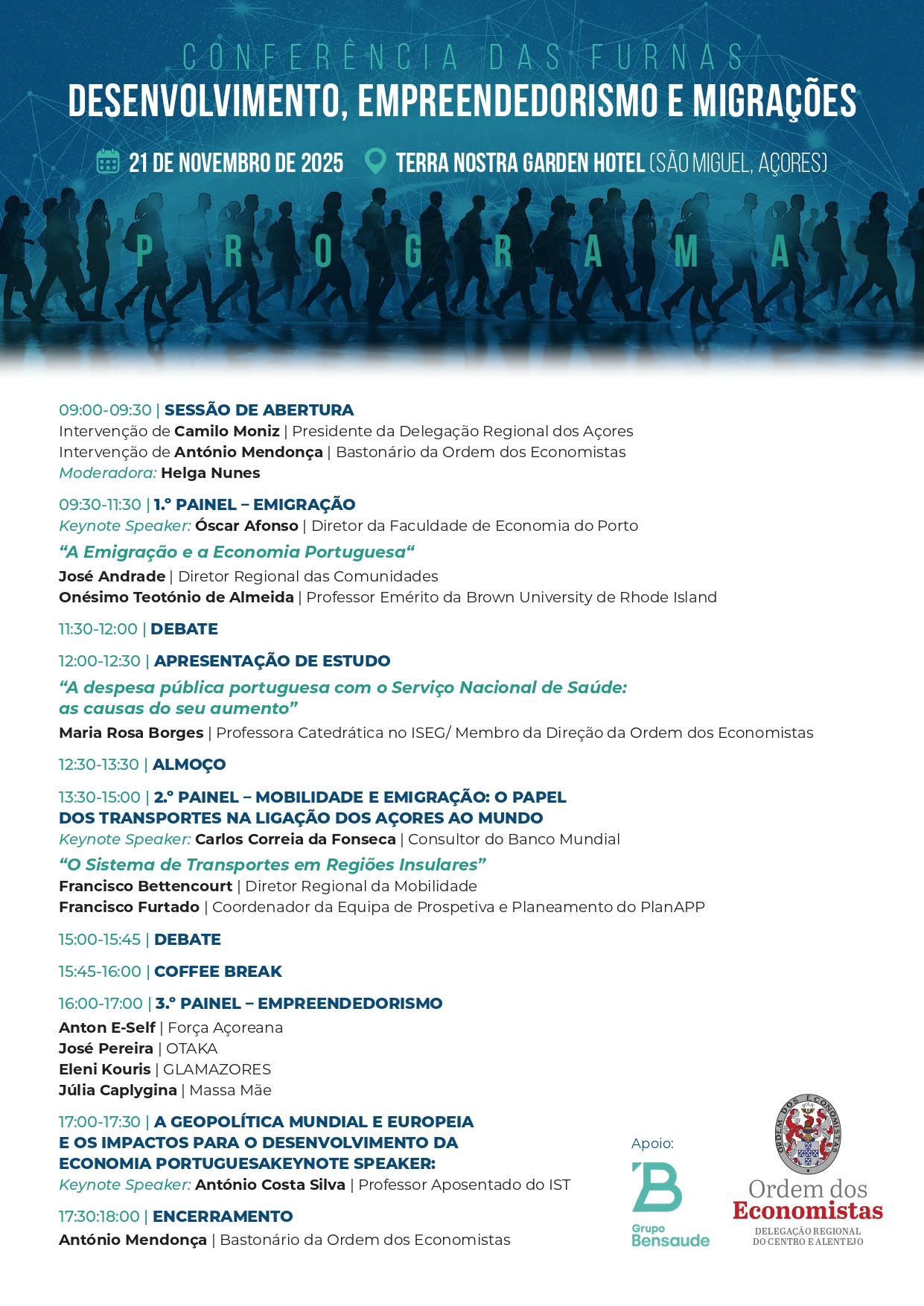 Programa - Conferência das Furnas 2025